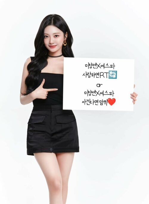 Black Big Pockets Mini Skirt | Ningning - Aespa