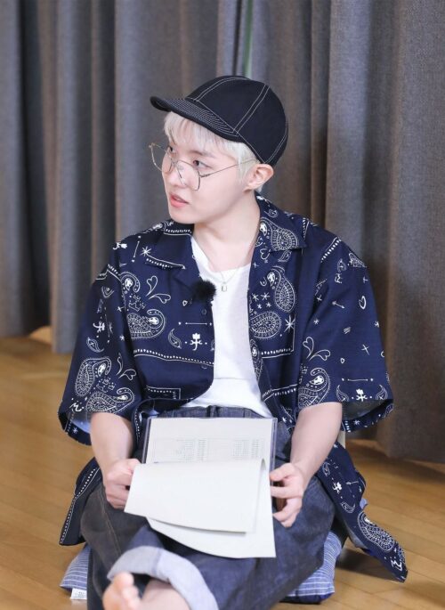 Black Stitch-Out Baseball Cap | J-Hope - BTS