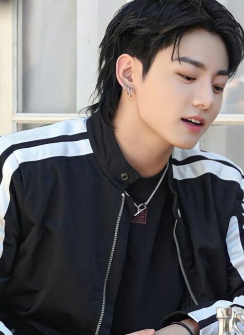 Silver Toggle Clasp Chain Necklace | Jungkook - BTS