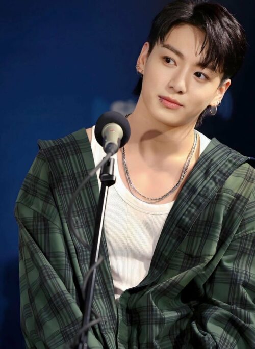 Sliver Double Layer Chain Necklace | Jungkook - BTS